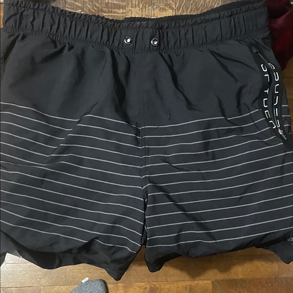 Spyder Black Swimwear with UV Protection